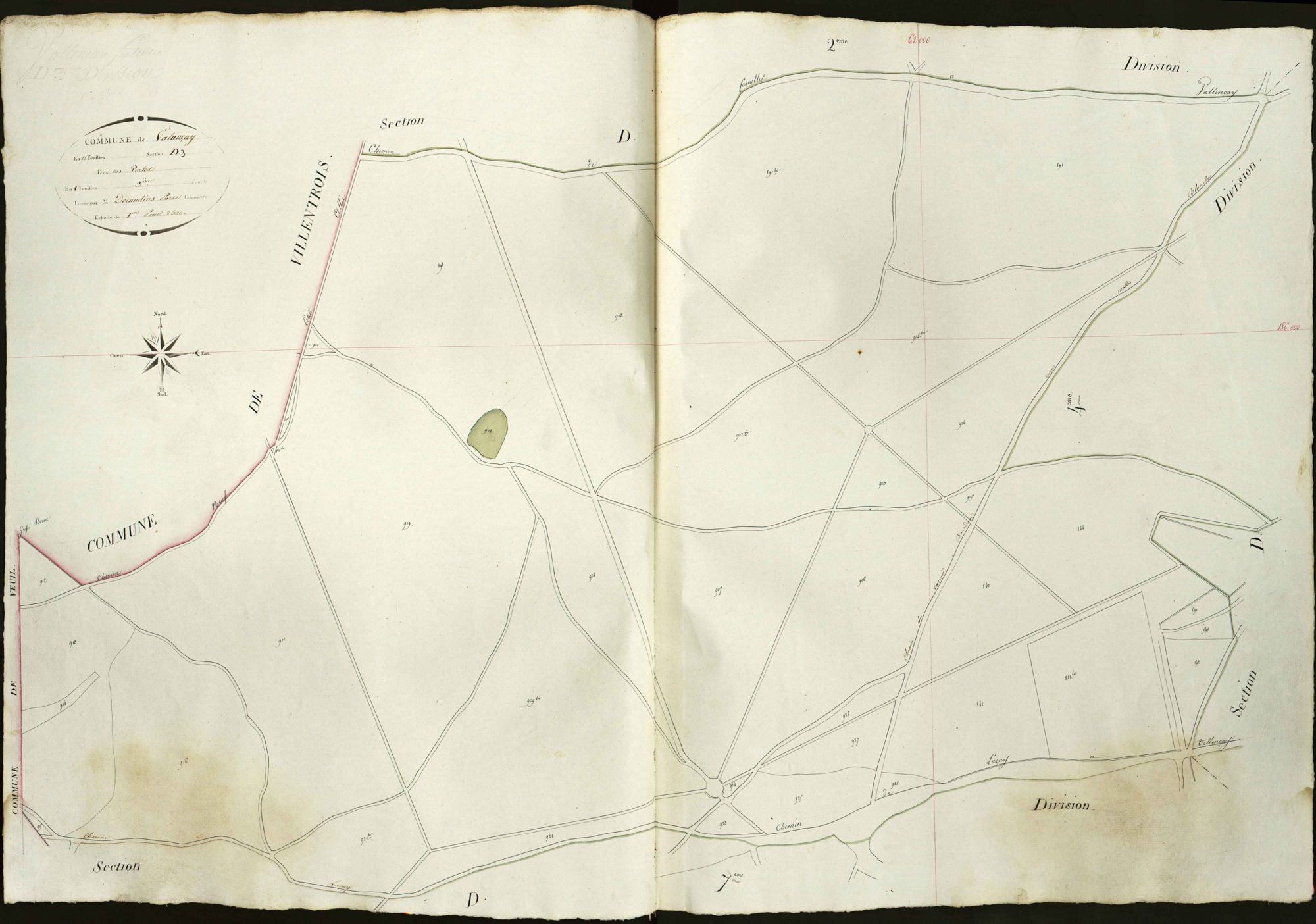 Valençay - Section D3, dite des Portes.