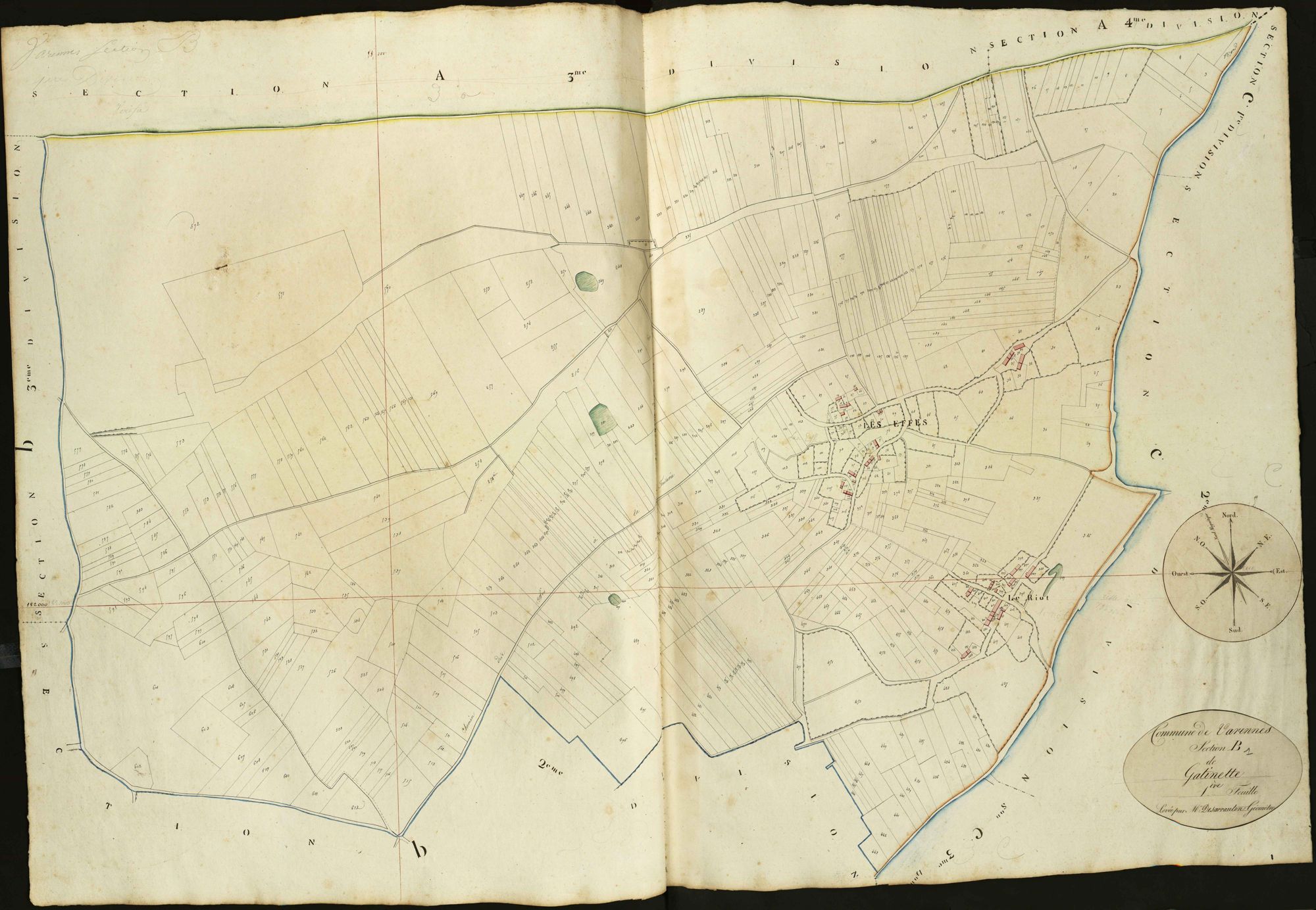 Varennes-sur-Fouzon - Section B1, dite de Gatinette.