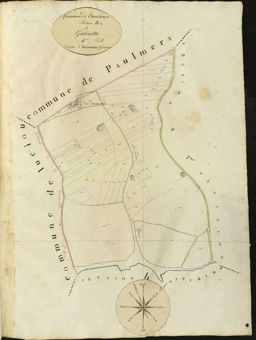 Varennes-sur-Fouzon - Section B4, dite de Gatinette.