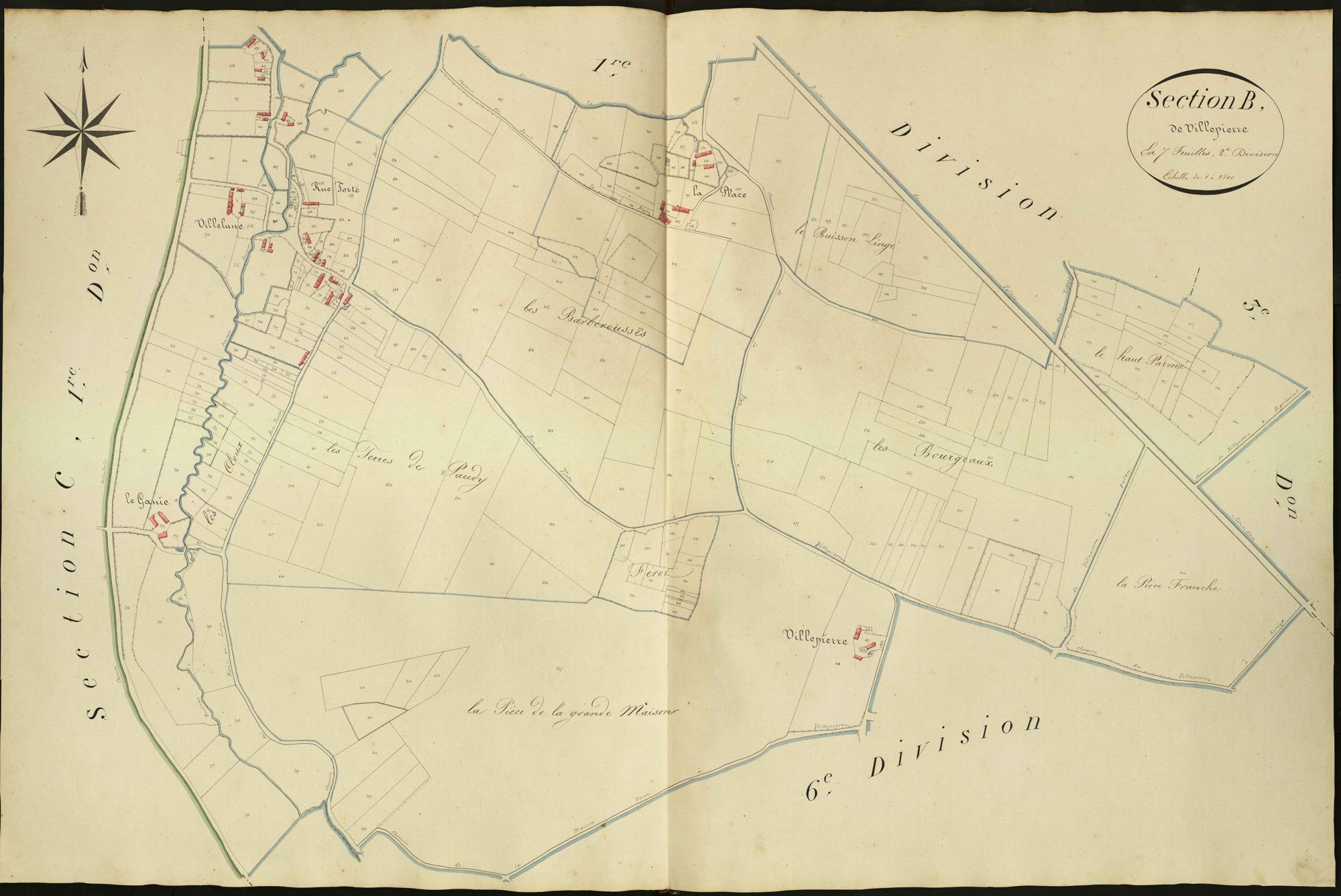 Vatan - Section B2, dite de Villepierre.
