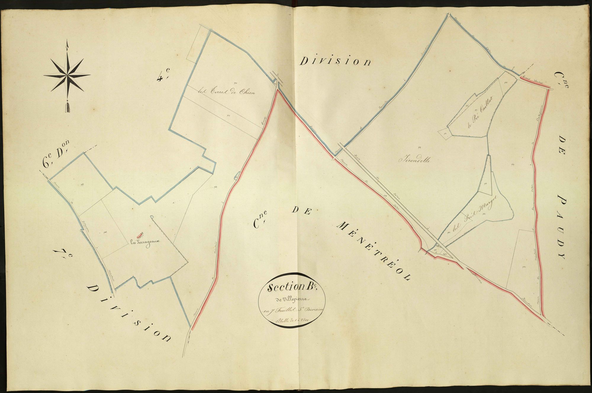 Vatan - Section B5, dite de Villepierre.