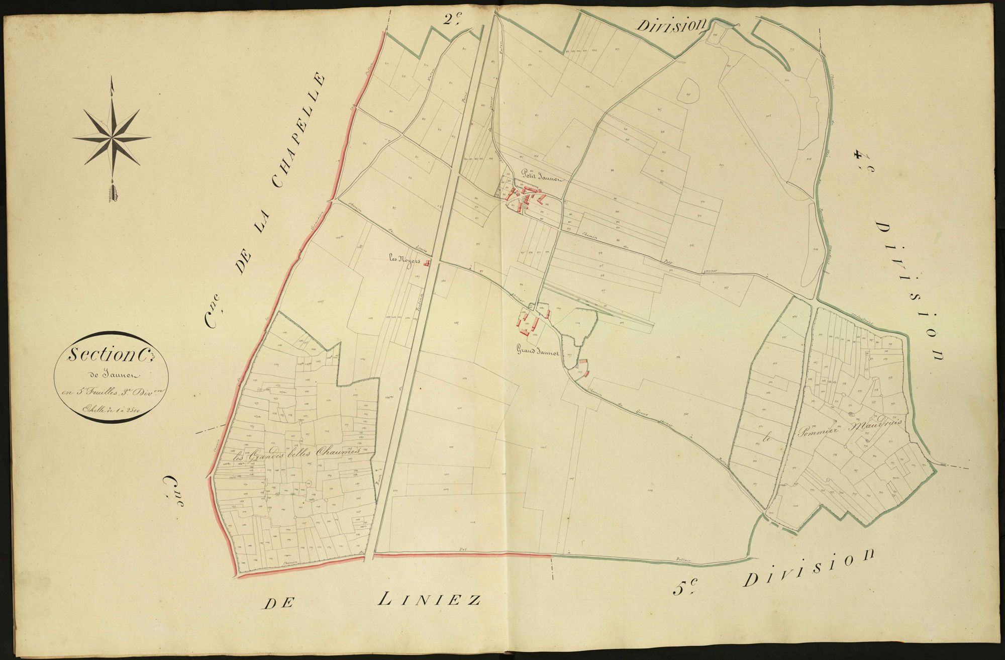 Vatan - Section C3, dite de Jaunet.