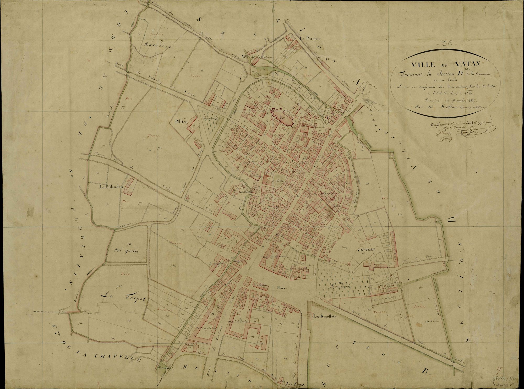 Vatan - Section D, dite de la ville.