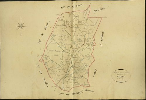 Velles - Tableau d'assemblage.