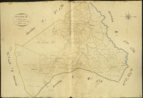 Velles - Section A3, dite de Beauregard.