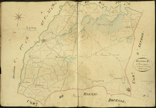 Velles - Section B2, dite de Beauregard.