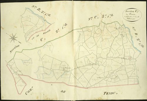 Velles - Section C1, dite du Plessis.