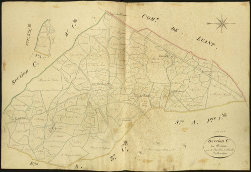 Velles - Section C4, dite du Plessis.