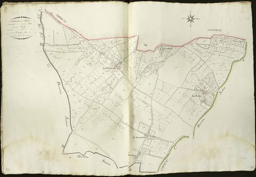 Veuil - Section B5, dite du Bourg.
