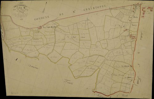 Vicq-Exemplet - Section A1, dite du Bois Trévy.