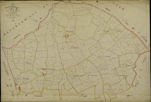 Vicq-Exemplet - Section B1, dite de la Platérie.