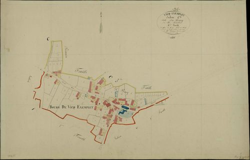 Vicq-Exemplet - Section C2, dite du Bourg.