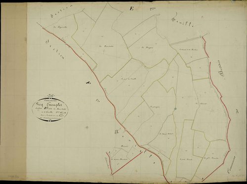 Vicq-Exemplet - Section E3, dite du Bois l'Abbé.
