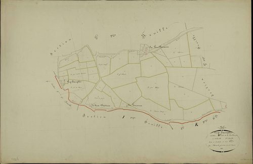 Vicq-Exemplet - Section G1, dite de la Gouillonnerie.