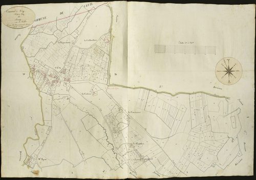 Vicq-sur-Nahon - Section A1, dite du Bourg.