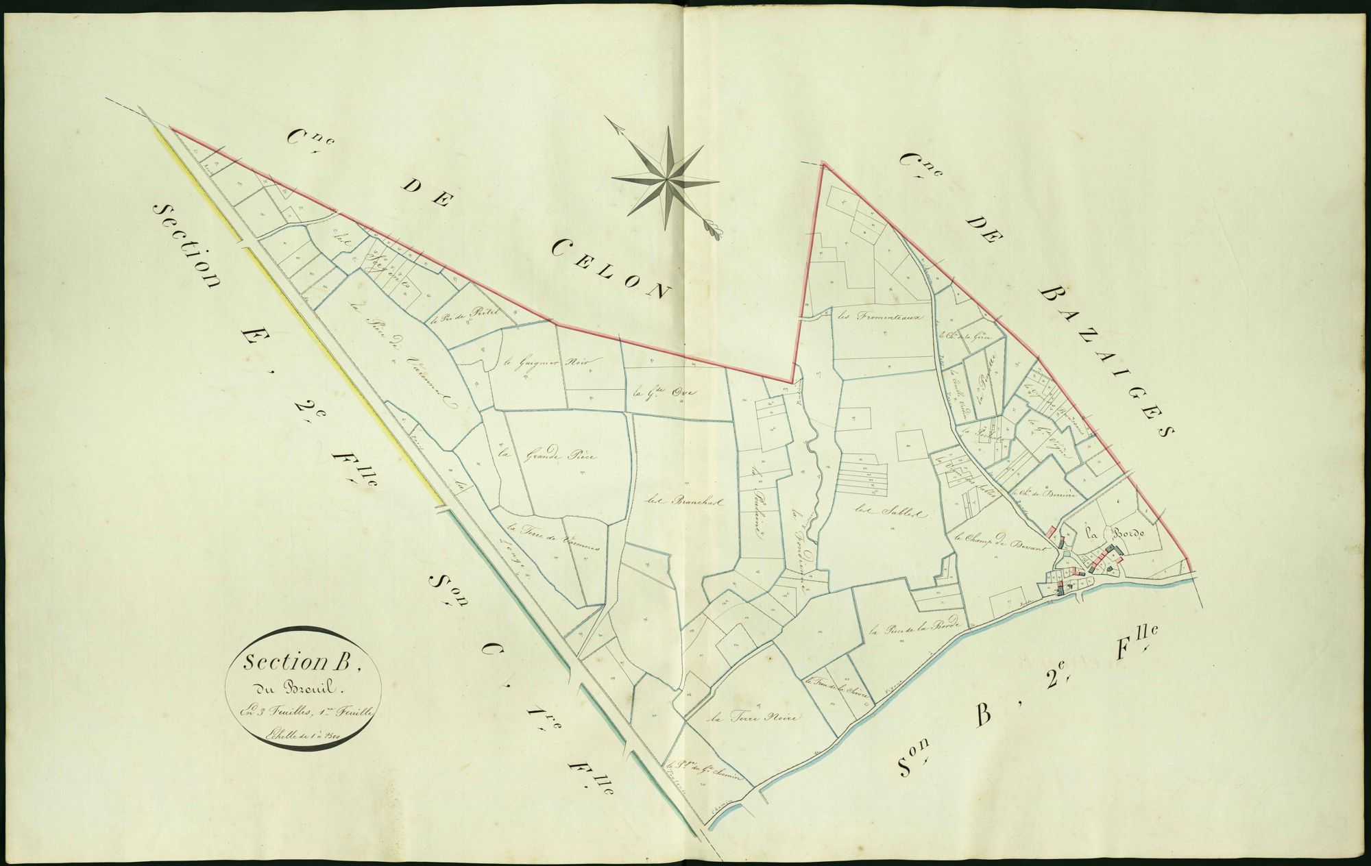 Vigoux - Section B1, dite du Breuil.