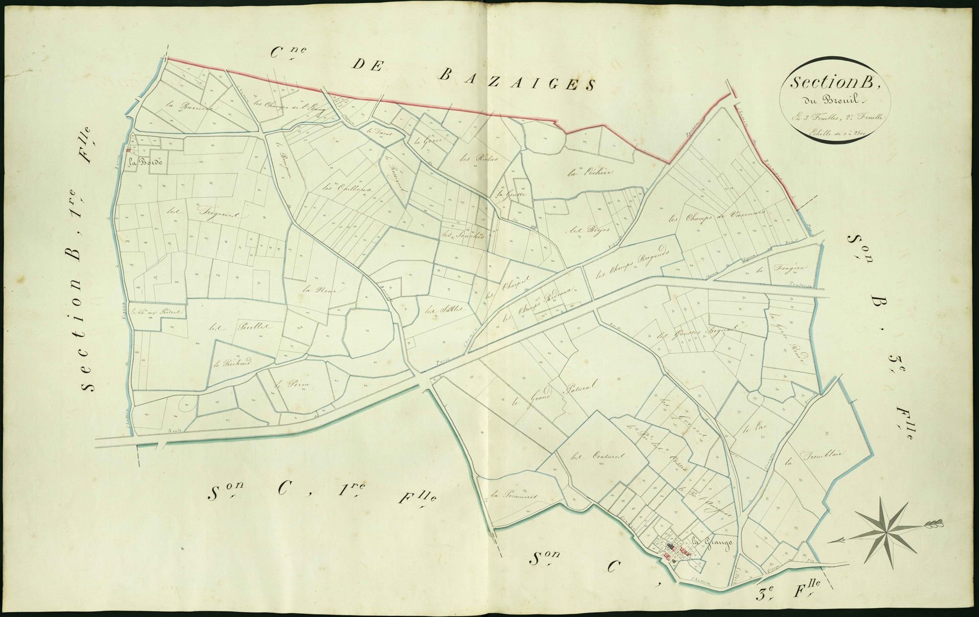 Vigoux - Section B2, dite du Breuil.