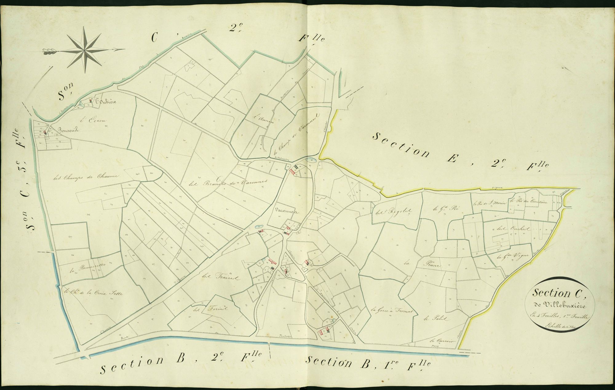 Vigoux - Section C1, dite de Villebuxière.