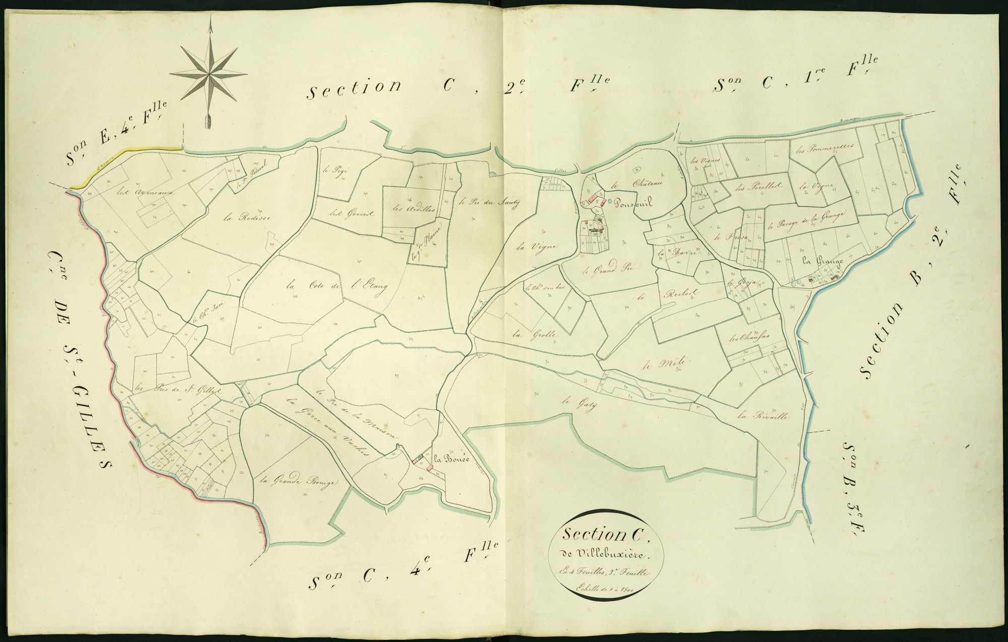 Vigoux - Section C3, dite de Villebuxière.