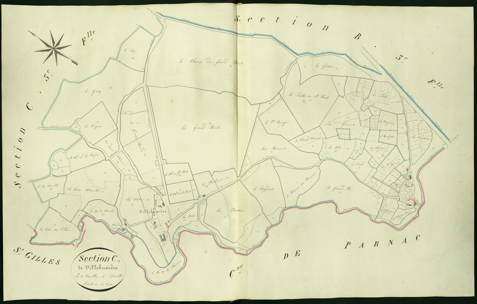 Vigoux - Section C4, dite de Villebuxière.