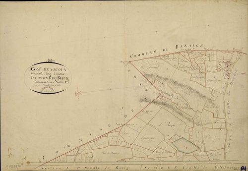 Vigoux - Section B1, dite du Breuil.