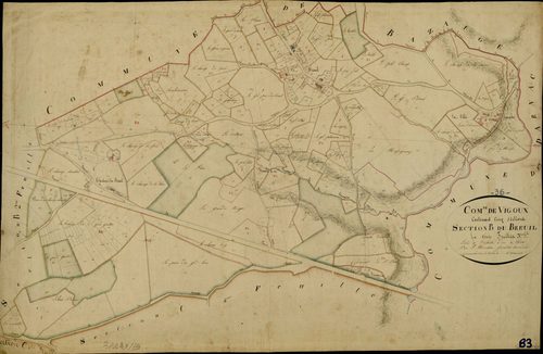Vigoux - Section B3, dite du Breuil.
