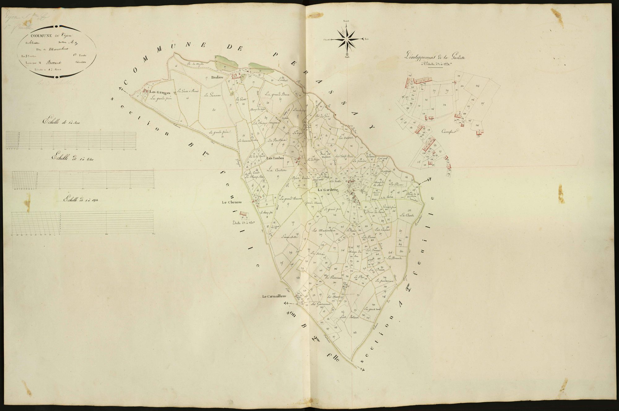Vijon - Section A1, dite de Marembert.