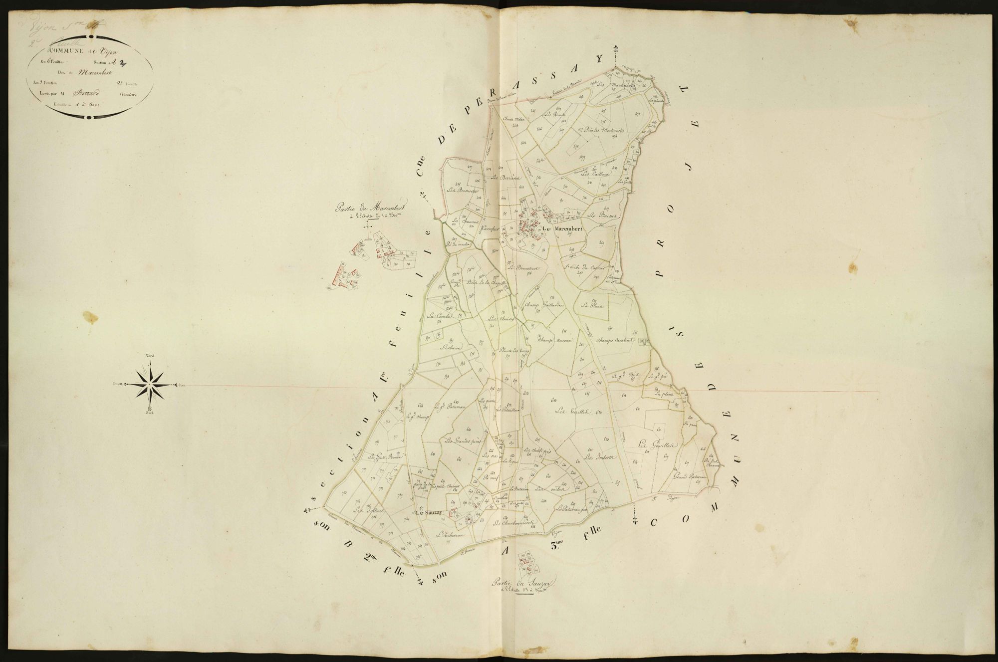 Vijon - Section A2, dite de Marembert.