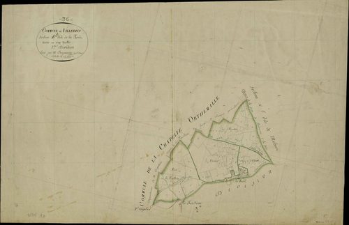 Villedieu-sur-Indre - Section D1, dite de la Foret.