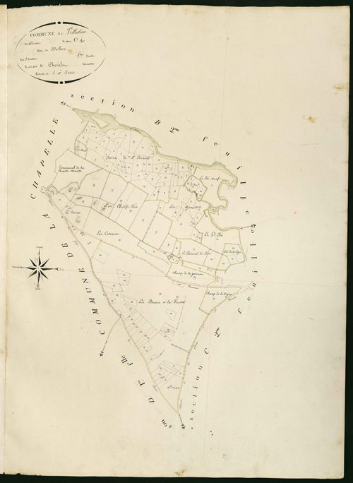 Villedieu-sur-Indre - Section C1, dite de Mehun.