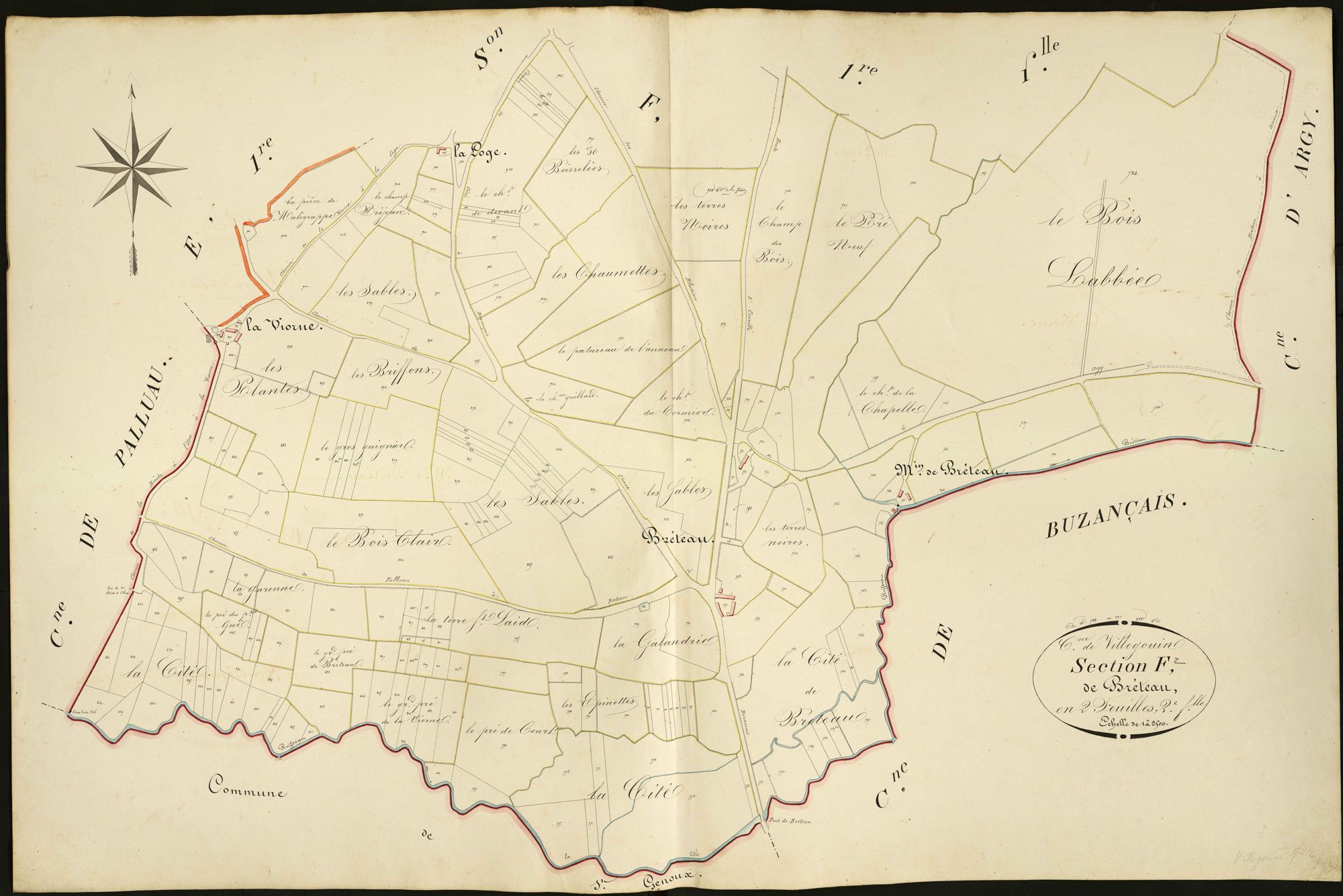 Villegouin - Section F2, dite de Breteau.