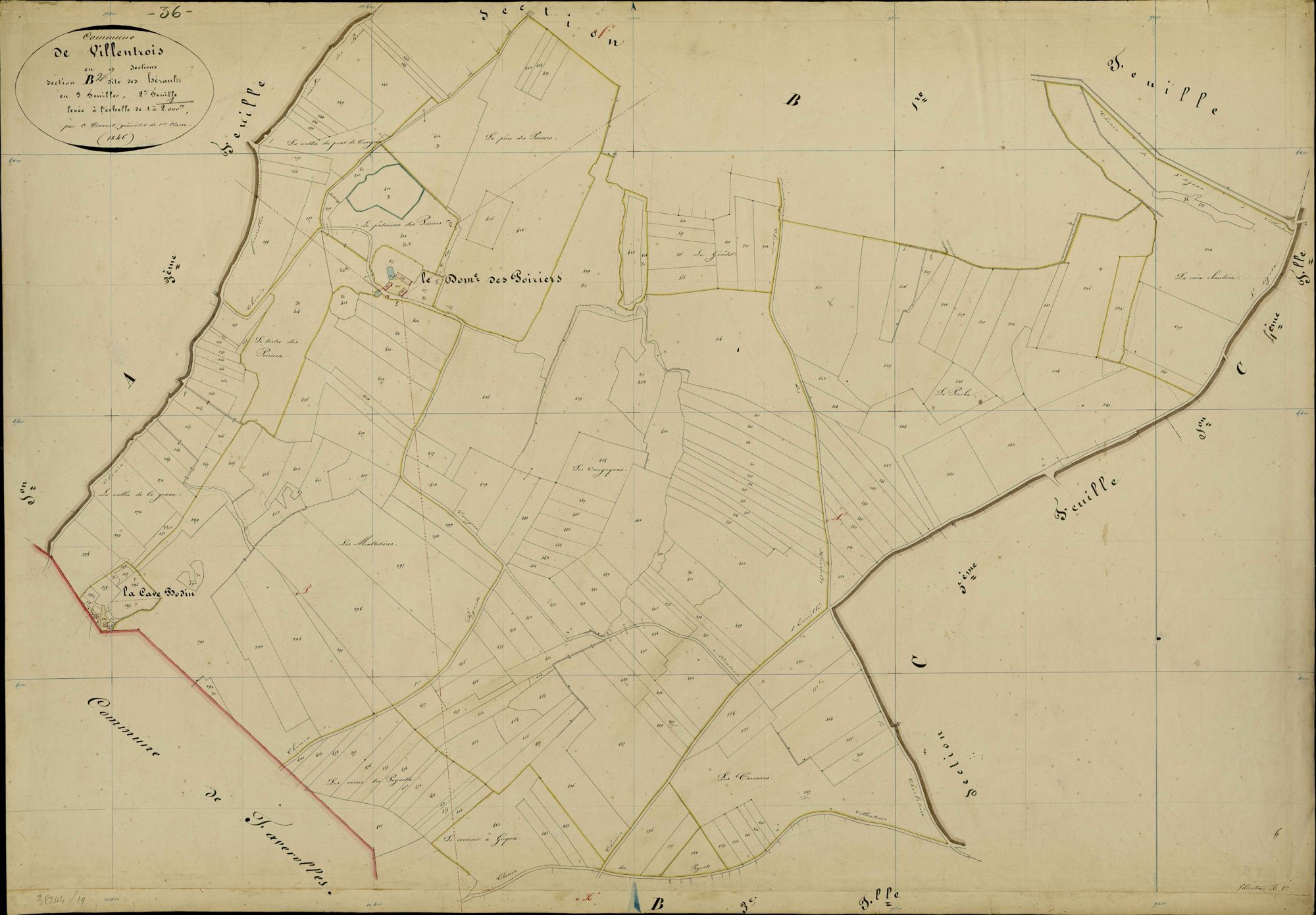 Villentrois - Section B2, dite des Héraults.
