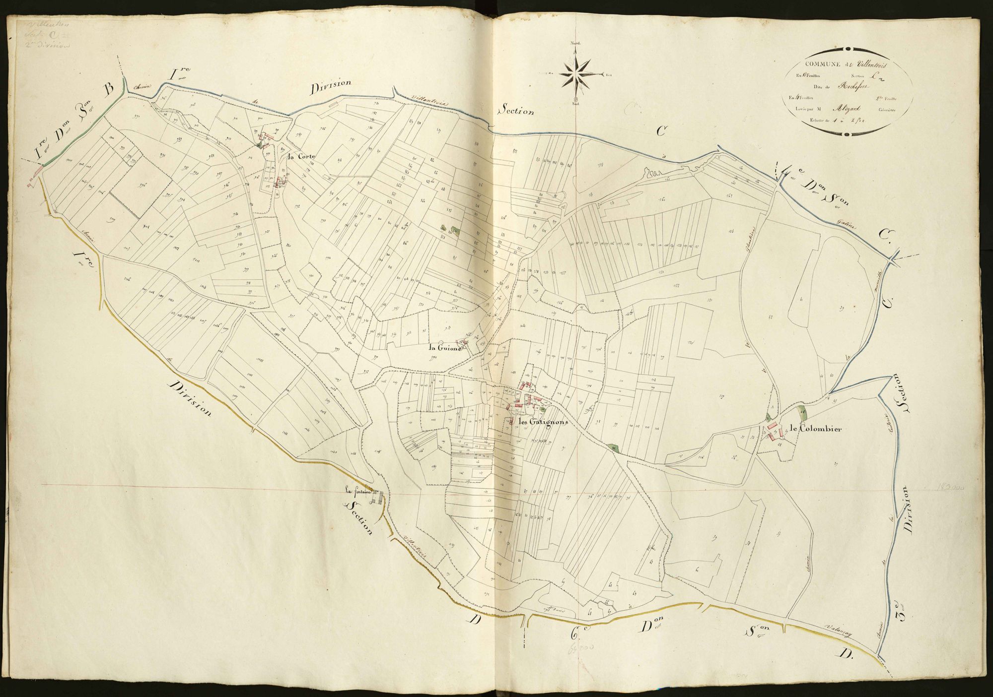 Villentrois - Section C2, dite de Rochefort.
