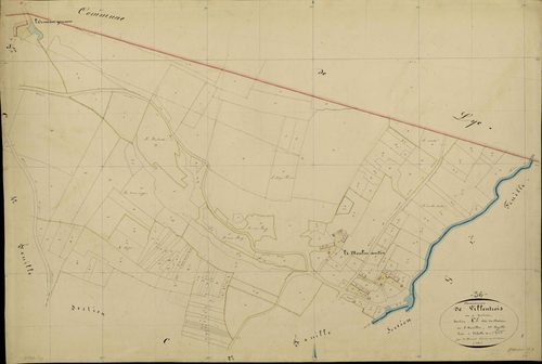 Villentrois - Section C1, dite du Château.
