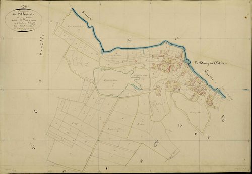 Villentrois - Section C2, dite du Château.