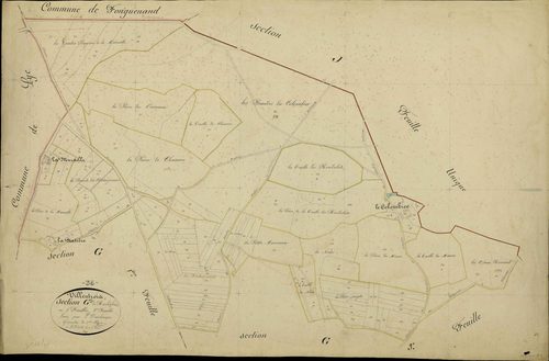 Villentrois - Section G2, dite de Rochefort.