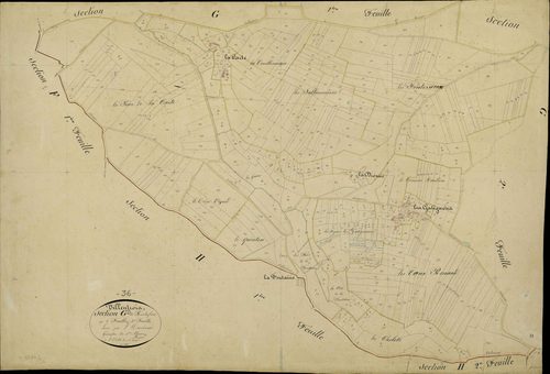 Villentrois - Section G3, dite de Rochefort.