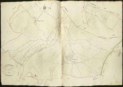 Villentrois - Section A4, dite de la Grossinière.