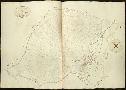 Villentrois - Section B1, dite du Bourg du château.
