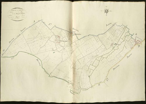 Villentrois - Section B2, dite du Bourg du château.