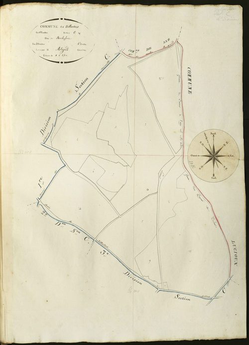 Villentrois - Section C4, dite de Rochefort.