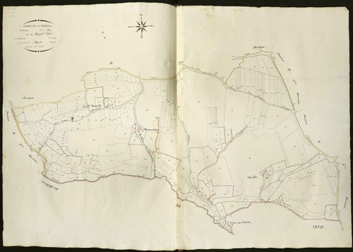 Villentrois - Section D3, dite du Bourg de l'église.