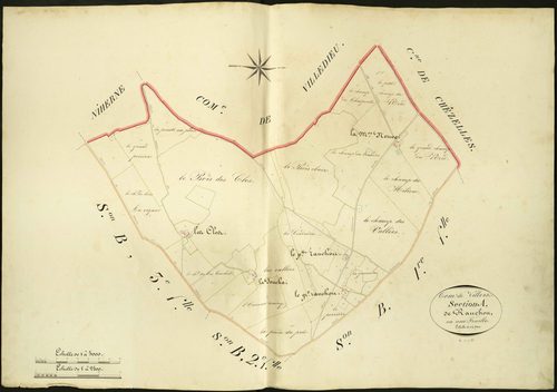 Villers-les-Ormes - Section A, dite de Ranchou.