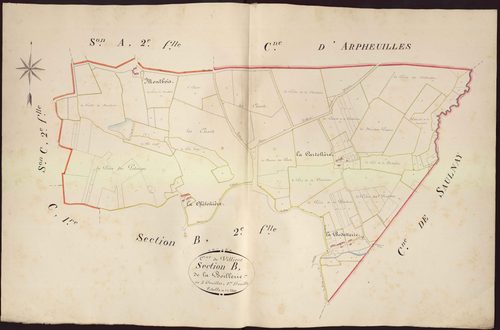 Villiers - Section B1, dite de la Boillerie.