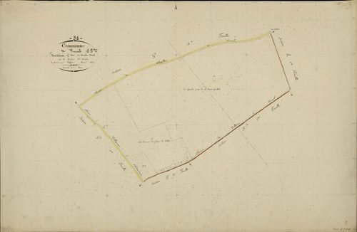 Vineuil - Section G5, dite du Moulin neuf.