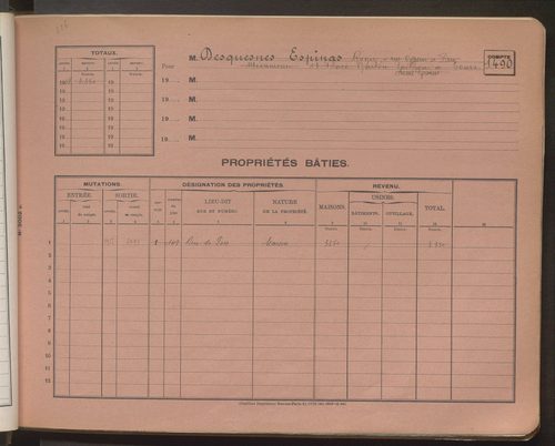 Comptes supprimés 1481-1760.