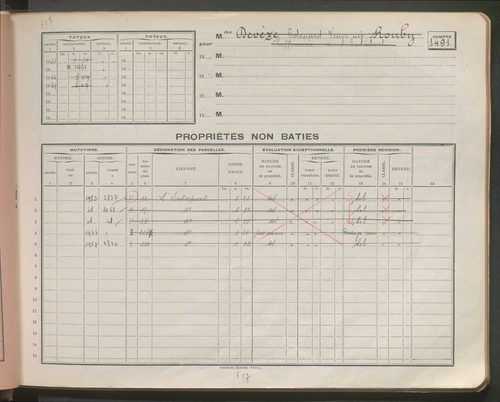 Comptes supprimés 1481-1760.