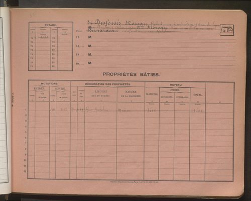 Comptes supprimés 1481-1760.