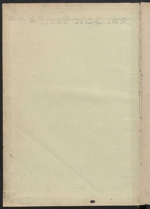 Tableau présentant les augmentations et les diminutions survenues dans la matière imposable ; récapitulation ; table alphabétique des propriétaires ; matrice des propriétés non bâties, fol. 1 à 488.