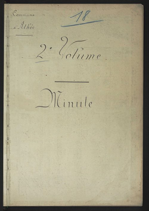 Matrice des propriétés non bâties, fol. 1 à 599.
